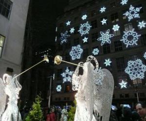 Puzzle Angels au Rockefeller Center
