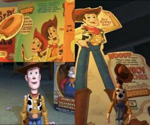 Puzzle Appartement Al's, Woody découvre un article inestimable collection "El Rodeo de Woody"