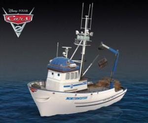 Puzzle Bateau de pêche du crabe appelé Crabby