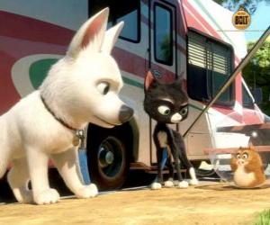 Puzzle Bolt avec Rhino et Mittens - Volt avec Rhino et Mitaine