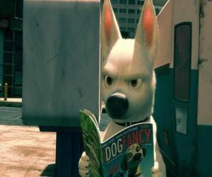 Puzzle Bolt lisant un magazine - Volt lisant un magazine