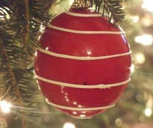 Puzzle Boule de Noël décorée