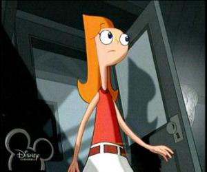 Puzzle Candace Flynn, la sœur aînée de Phineas et le demi-sœur de Ferb qui essaie toujours de gêner ses frères