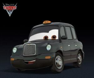 Puzzle Chauncy Fares, le typique taxi noir de Londres