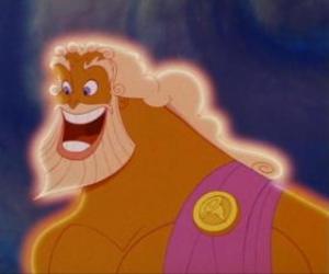 Puzzle Dieu grec Zeus père de Hercule