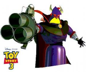 Puzzle Empereur Zurg est le grand ennemi de Buzz Lightyear