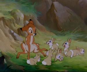 Puzzle Escapade Bambi à Tambor et ses frères