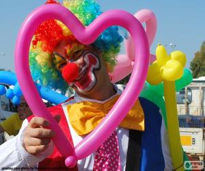 Puzzle Face de clown