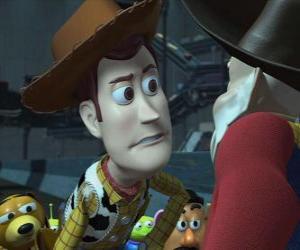 Puzzle Foreman confronte Woody