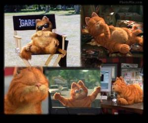 Puzzle Garfield en quelques images