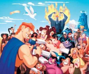 Puzzle Hercules, acclamé par le peuple