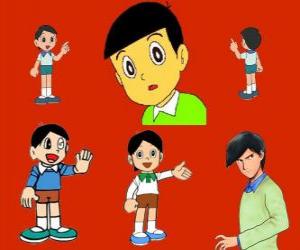 Puzzle Hidetoshi Dekisugi, camarade de classe d