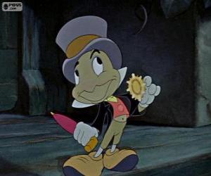 Puzzle Jiminy Cricket obtient une médaille d'or de la fée bleue