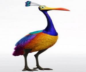 Puzzle Kevin, un grand oiseau tropical