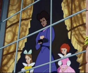 Puzzle La belle-mère ou marâte et les demi-sœurs de Cendrillon: Lady Tremaine et ses filles Anastasie et Javotte