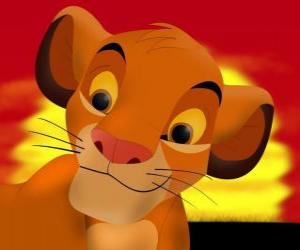 Puzzle Le petit Simba
