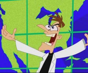 Puzzle Le savant fou mal Dr. Heinz Doofenshmirtz