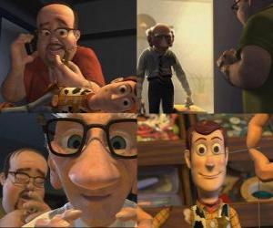 Puzzle Lorsque vous appelez un spécialiste pour réparer le bras de Woody