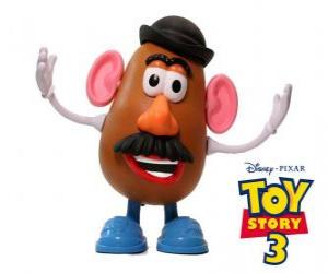 Puzzle M. Patate est l'un des jouets protagonistes des films Toy Story