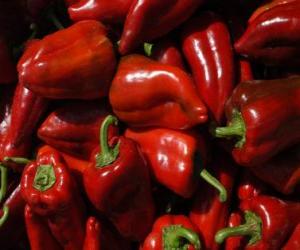 Puzzle Piments rouges