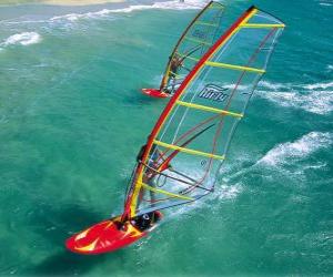Puzzle Planche à voile