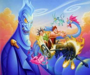 Puzzle Plusieurs personnages d'Hercule