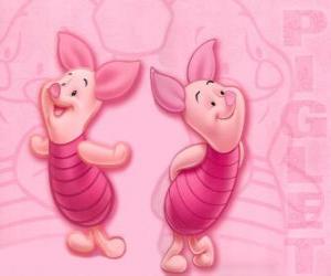 Puzzle Porcinet, le porc