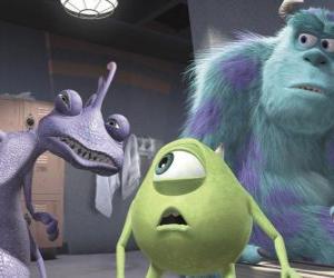 Puzzle Randall Boggs est un rival direct de Sulley et est sur le plan Watermoose à kidnapper les enfants du monde des hommes