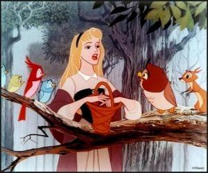 Puzzle Rose a grandi et vécu très heureux dans la forêt 