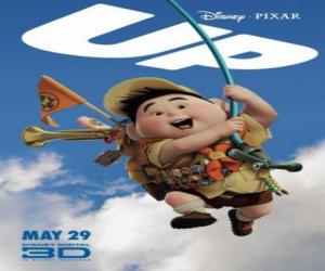 Puzzle Russell, un boyscout de huit ans qui a vécu d'aventures passionnantes