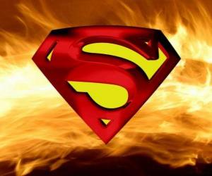 Puzzle Superman Logo