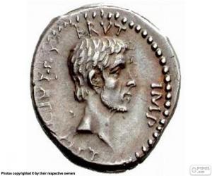 Puzzle Une pièce d'argent de la Rome antique