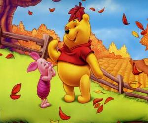 Puzzle Winnie l'ourson et Porcinet (Winnie The Pooh et Piglet)