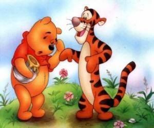 Puzzle Winnie Pooh et Tigrou