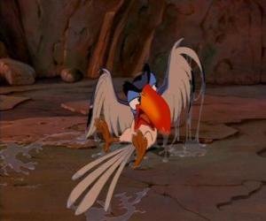 Puzzle Zazu main droite du roi Mufasa