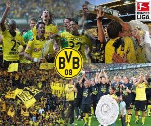 Puzzle 09 BV Borussia Dortmund, champion de Bundesliga 2010-11