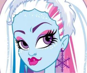 Puzzle Abbey Bominable, la fille du Yéti est âgé de 16 ans et est une étudiant d'échange en Monster High