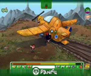 Puzzle accident d'avion Panfu