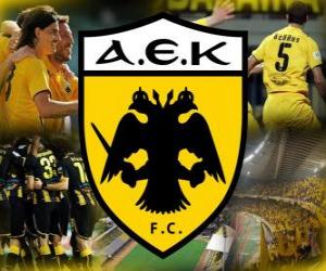 Puzzle AEK Athens FC, club grec de football