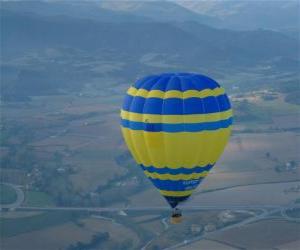 Puzzle Aérostat en volant