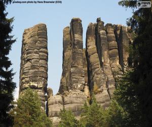 Puzzle Affensteine, Allemagne