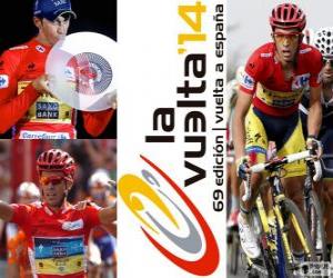 Puzzle Alberto Contador, champion du Tour d'Espagne 2014