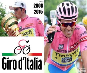 Puzzle Alberto Contador, Giro 2015