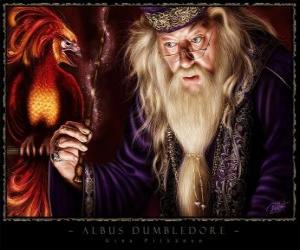 Puzzle Albus Dumbledore est le magicien le plus puissant de toute la saga