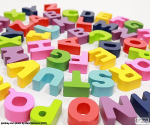 Puzzle Alphabet en spirale