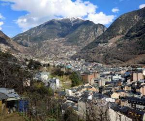 Puzzle Andorre la Vieille, Andorre