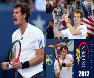 Puzzle Andy Murray champion US Open de tennis 2012