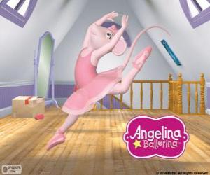 Puzzle Angelina Ballerina aime la danse