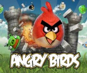 Puzzle Angry Birds est un jeu vidéo de Rovio. Les oiseaux en colère attaquent les cochons qui volent les œufs