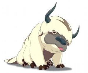 Puzzle Appa, le bison volant de Aang